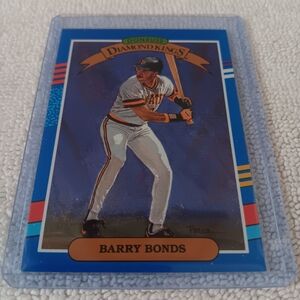 Donruss Diamond Kings Barry Bonds Baseball Card